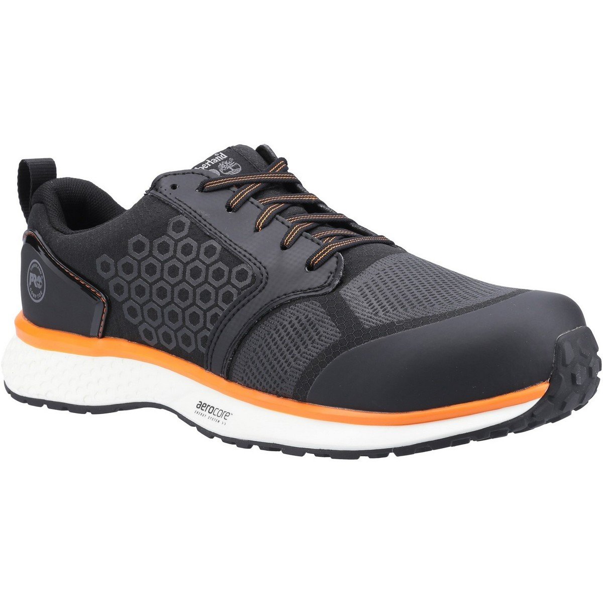 Timberland Pro Reaxion Safety Trainer - Black/Orange - Size 6.5 Price Comparisons | Compare The Build