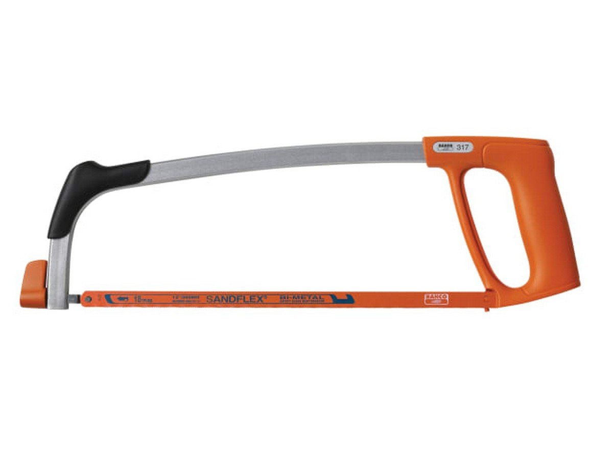 Bahco 317 Frame Hacksaw 12&quot; with 3 Extra Blades Price Comparisons | Compare The Build