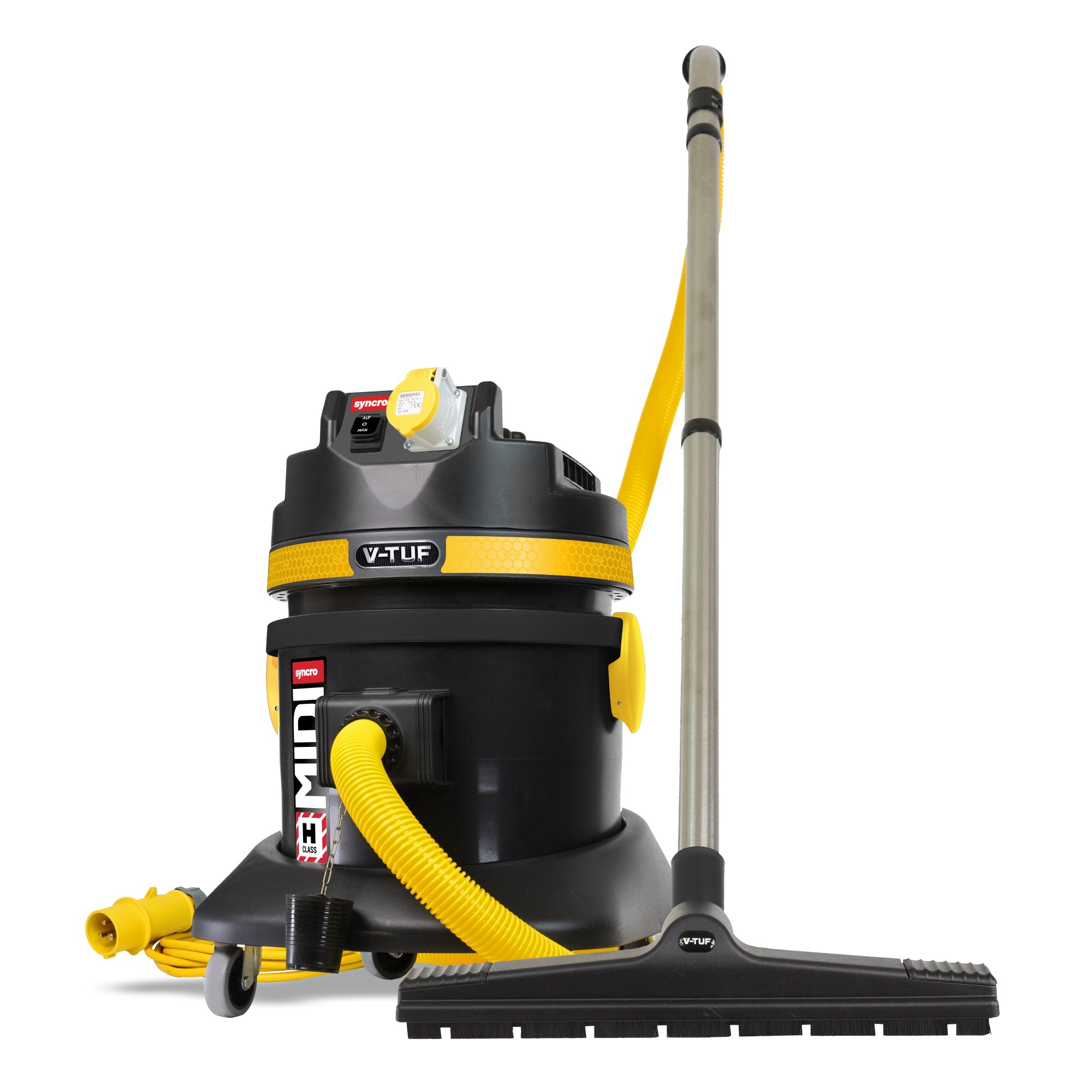 V-TUF MIDI SYNCRO H-CLASS Industrial Wet &amp; Dry Vacuum 110v - MIDI S110 Price Comparisons | Compare The Build