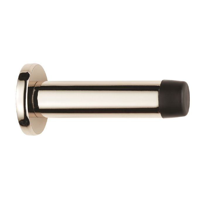 Carlisle Brass Door Stop Cylinder (with Rose) - Polished Nickel Price Comparisons | Compare The Build