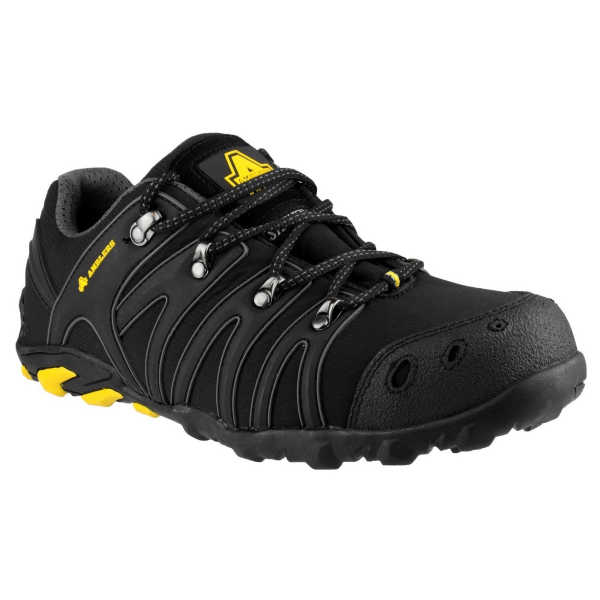 Amblers FS23 Soft Shell Safety Trainer - Black - Size 8 Price Comparisons | Compare The Build