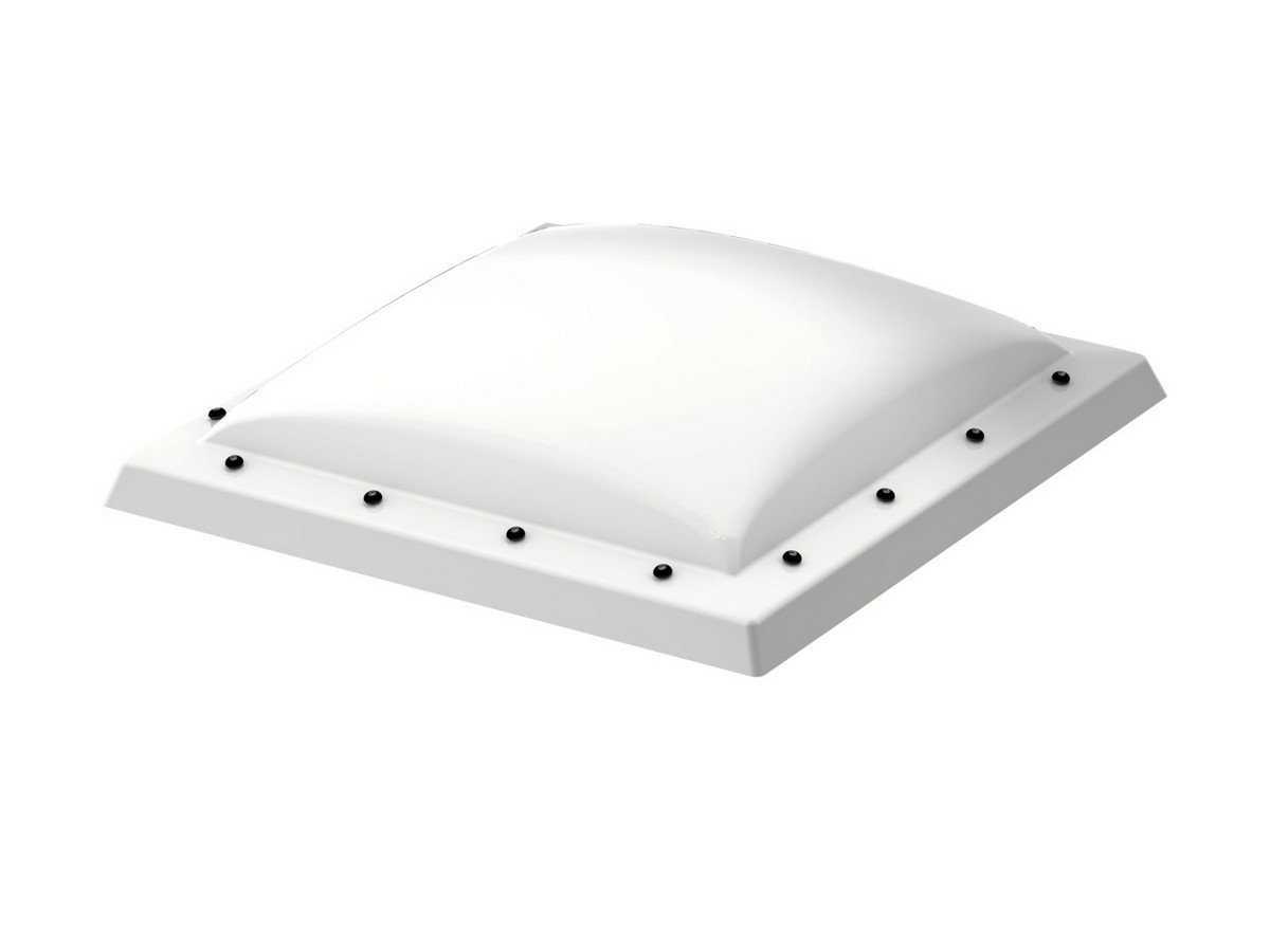 Velux Polycarbonate Flat Roof Dome (0-15 degrees) Opaque - 1000 x 1500mm - ISD 100150 0110A Price Comparisons | Compare The Build