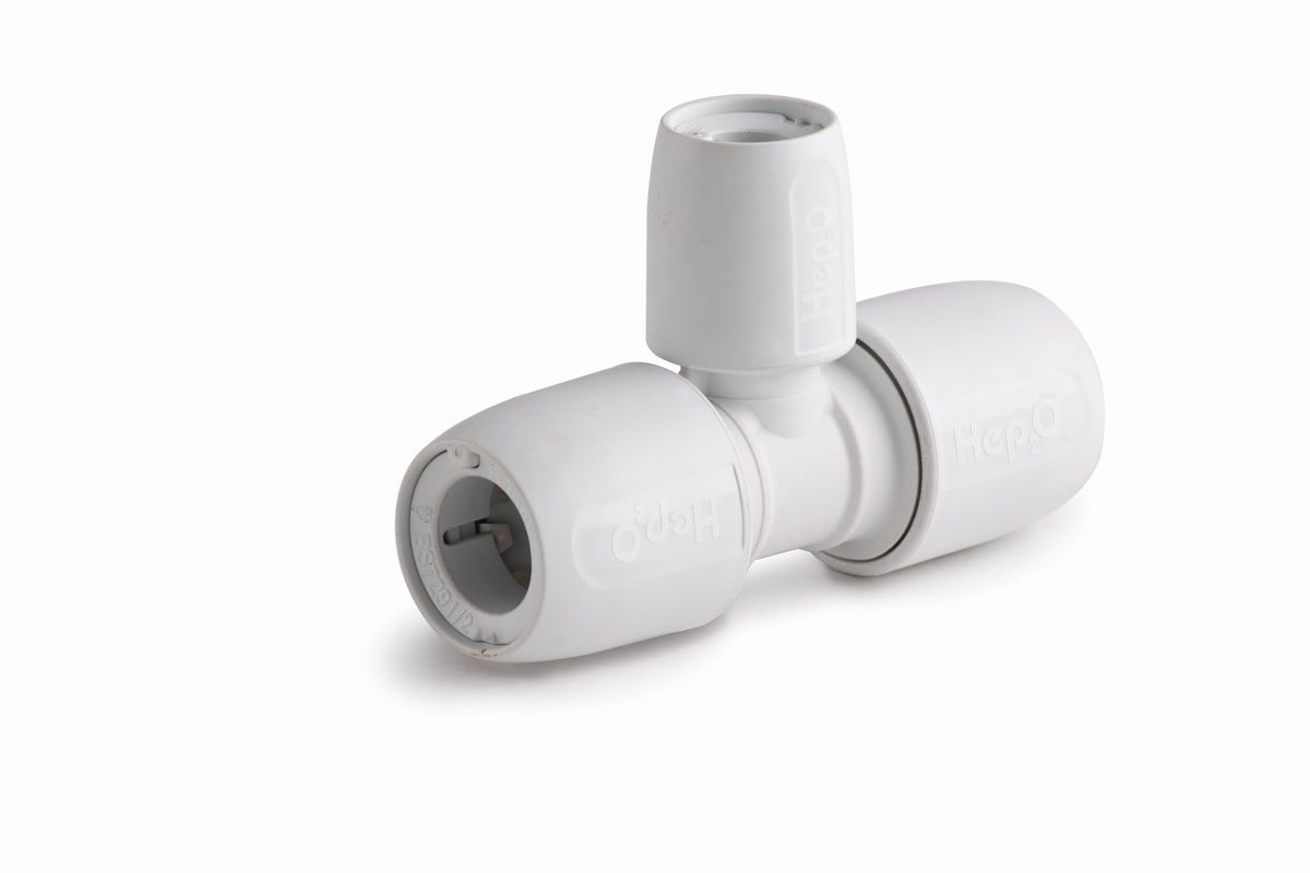 HEP2O HD13/15W Reduced Branch Tee 15x15x10mm White Price Comparisons | Compare The Build