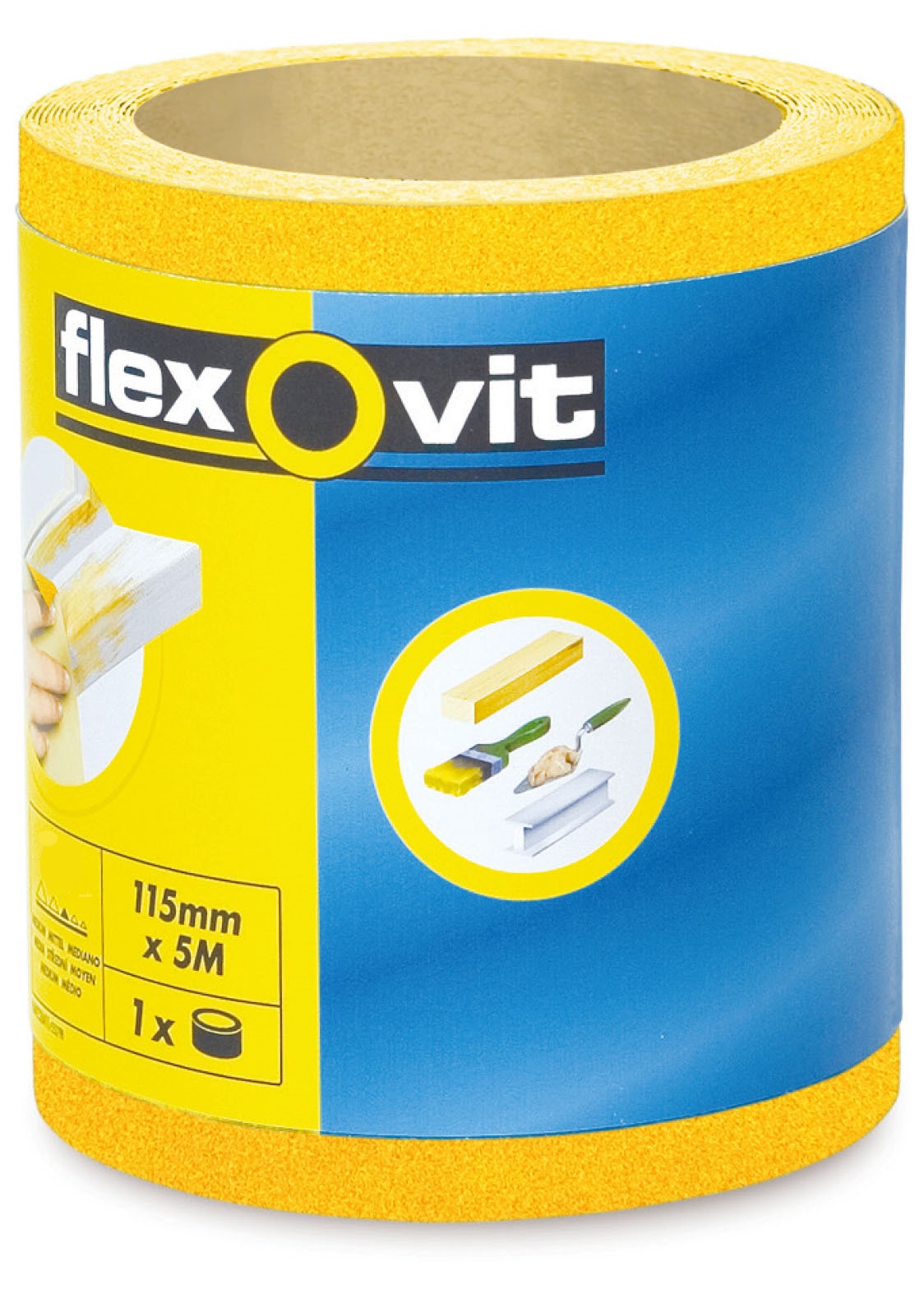 Flex Ovit Sanding Roll 115mm x 5mtr - 60 Grit Price Comparisons | Compare The Build