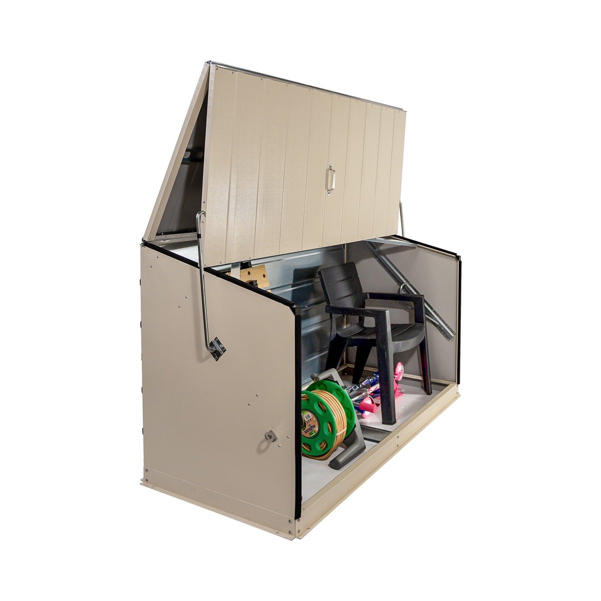 Trimetals Storeguard Garden Storage 1130 x 1960 x 890mm - Cream Price Comparisons | Compare The Build