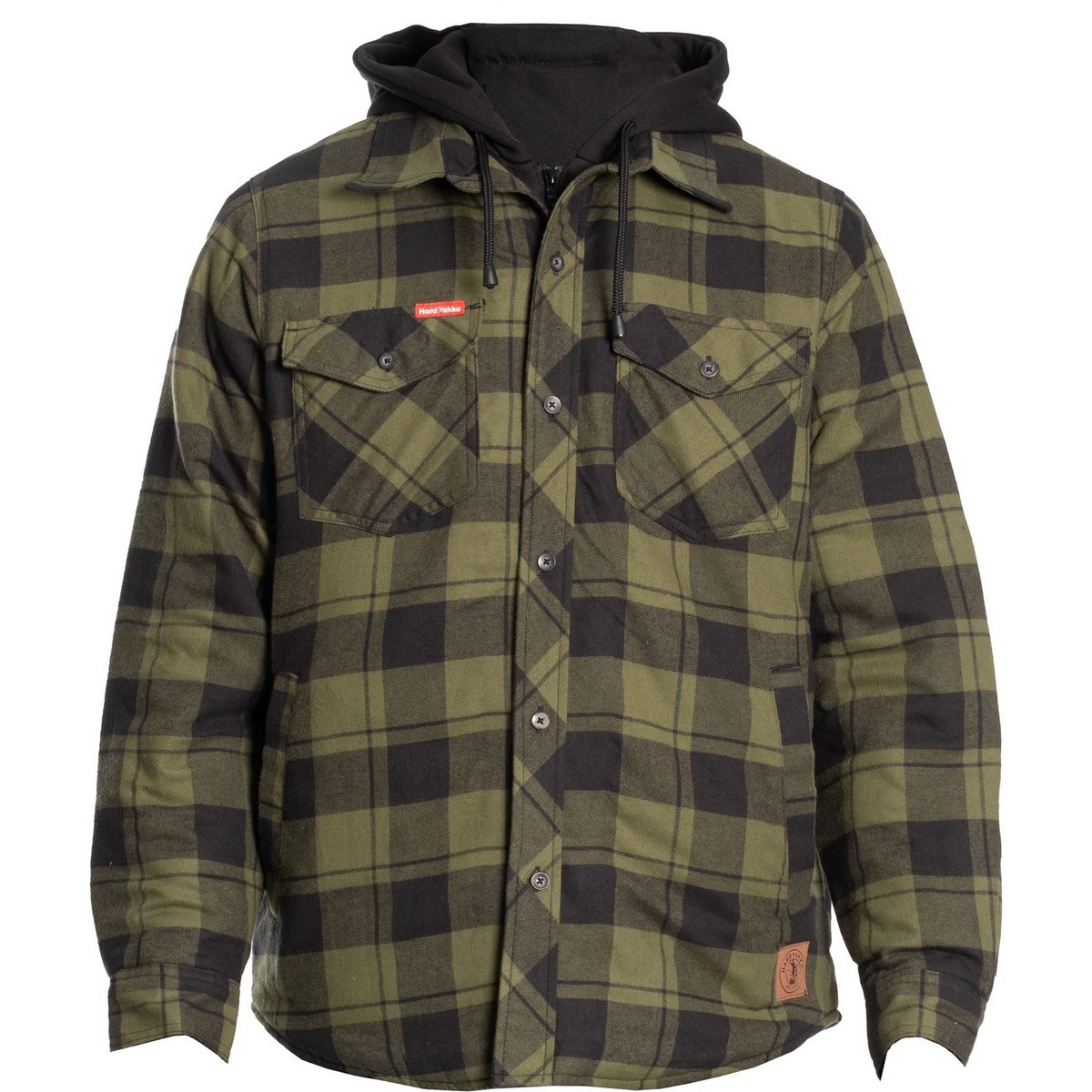Hard Yakka Quilted Flannel Shacket - Fern - Small Price Comparisons | Compare The Build