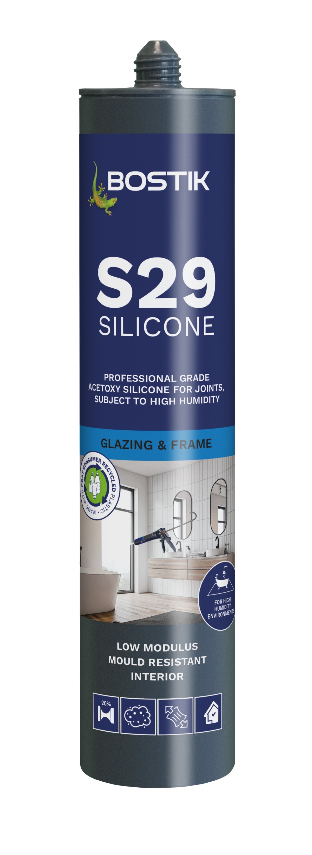 Bostik Pro Sealants S29 High Humidity Silicone 310ml - White Price Comparisons | Compare The Build