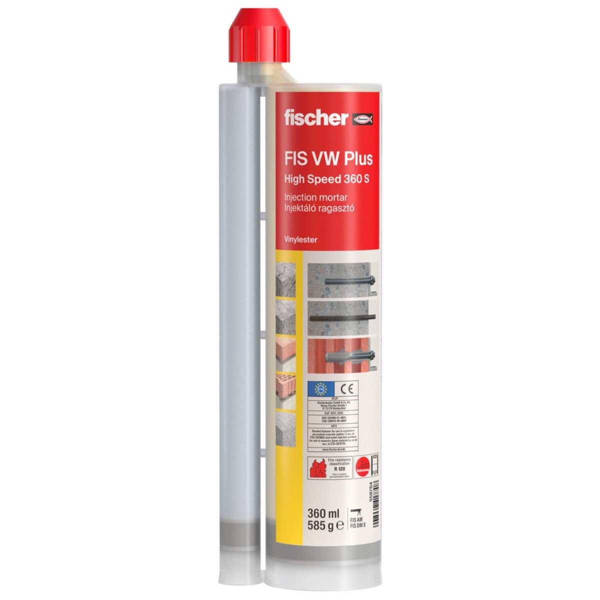 Fischer VW Plus 360 S (EN,HU) Injection Mortar  - Each Price Comparisons | Compare The Build