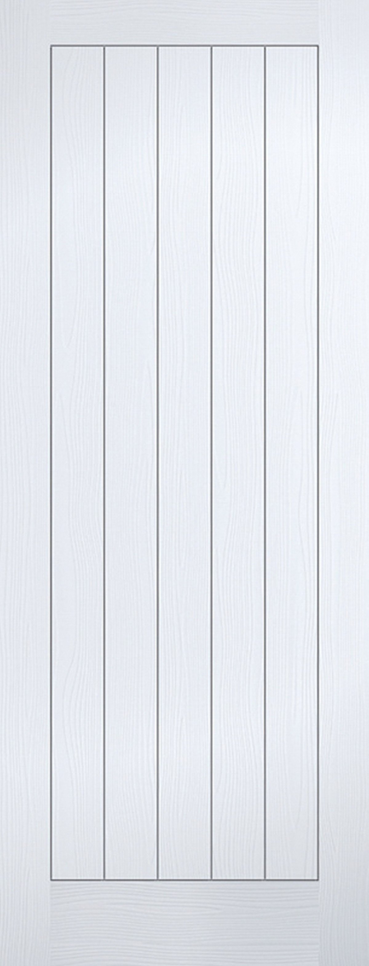 LPD Textured 5P Moulded Internal Door - Primed - 1982 x 764mm White Price Comparisons | Compare The Build