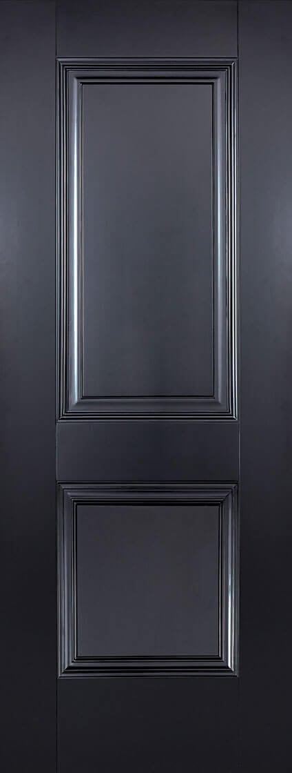 LPD Arnhem 2P Internal Fire Door 1981 x 838mm Black Primed Plus Price Comparisons | Compare The Build