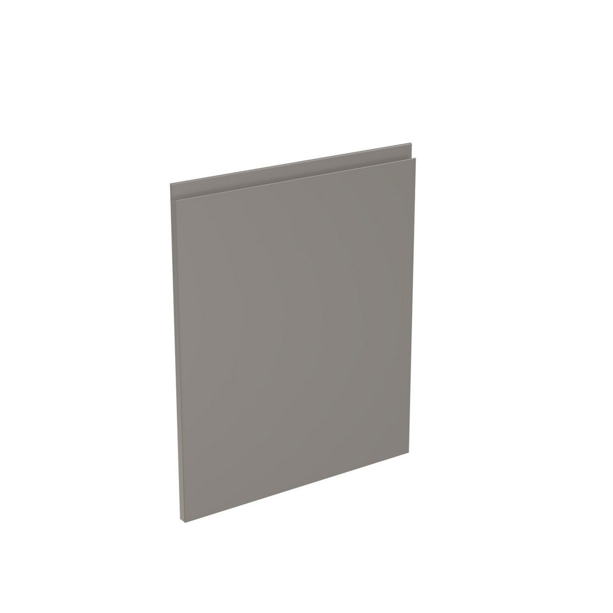 KitchenKit Flatpack J-Pull Appliance Door 715 x 596mm - Super Gloss Dust Grey Price Comparisons | Compare The Build