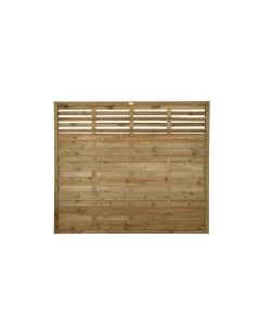 Forest Decorative Kyoto Fence Panel 1.8mtr x 1.5mtr - Treated Timber (Pack of 3)