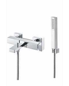 Par Brass Bath Shower Mixer - Chrome