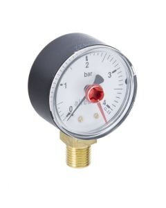 Pressure Gauge 1/4" BSP 6 Bar
