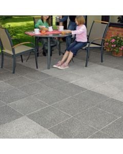 Argent® Coarse Concrete Paving 600 x 200 x 38mm - Dark (25 Pack)