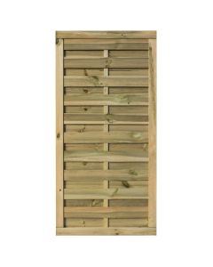 Rowlinson Gresty Screen/Gate 3ft x 6ft - Natural Timber Finish