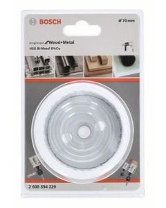 Bosch Holesaw Progressor for Wood & Metal 70mm Bi-Metal/White