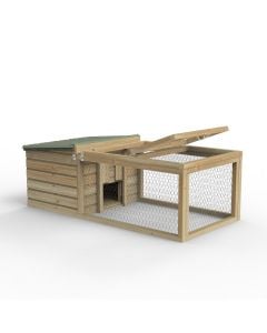 Forest Chicken Coop and Run 1024 x 1993 x 751mm
