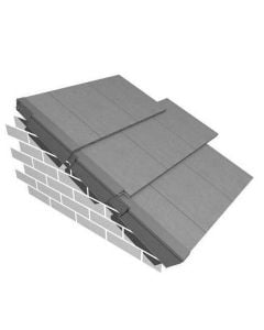 Marley Edgemere Dry Verge - Right Hand - Grey