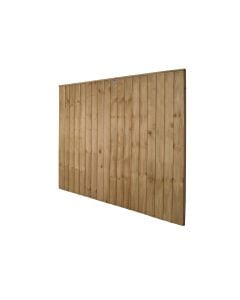 Forest Pressure Treated Closeboard Fence Panel 6ft x 5ft (1.83mtr x 1.52mtr) - Pack of 4