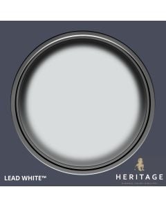 Dulux Heritage Velvet Matt Paint - 125ml Tester Pot - Lead White