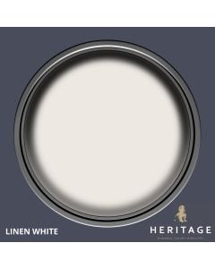 Dulux Heritage Velvet Matt Paint - 125ml Tester Pot - Linen White