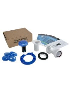 Vortex Twin Seal Valve Waterfree Urinal Retro-Fit Conversion Kit & Refill Pack - Commercial Grade 40mm