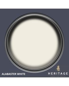 Dulux Heritage Velvet Matt Paint - 125ml Tester Pot - Alabaster White