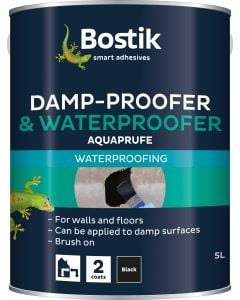 Cementone Aquaprufe Liquid Damp Proof Membrane 5ltr Black