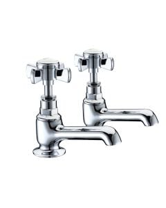 Salisbury Bath Taps - Chrome