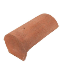 Redland Half Round Block End Ridge - 02 Brown