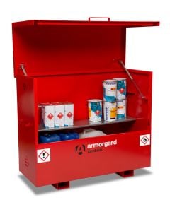 Armorgard FlamBank Hazardous Storage Chest 1585 x 675 x 1275mm Red