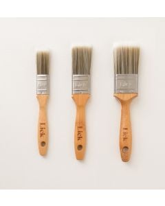 Lick Flat Paint Brushes - Set of 3