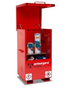 Armorgard FlamBank Hazardous Storage Chest 765 x 675 x 1270mm Red
