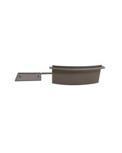 Easy-Trim Verge U Starter & End Cap Pack - Pack of 2  - Brown