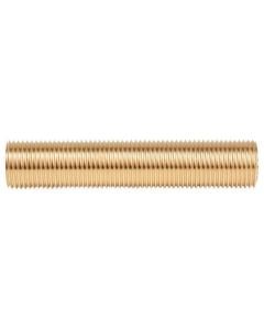 Brass Running Nipple 1/2" x 100mm