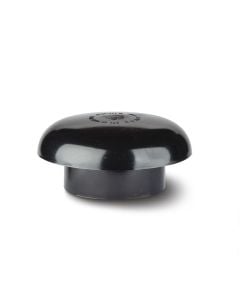 Polypipe 110mm Soil Vent Cowl  Black   SCV40B