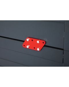 Armorgard TrekDror Stacking Plate Kit - Red