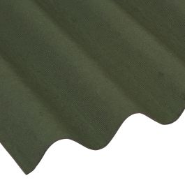 Ariel Coroline Corrugated Sheet 2000 x 950mm Green