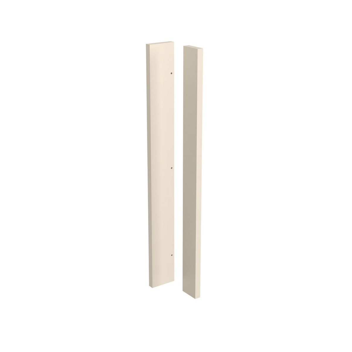 KitchenKit Flatpack J-Pull Corner Post 720mm - Super Gloss Cashmere Price Comparisons | Compare The Build
