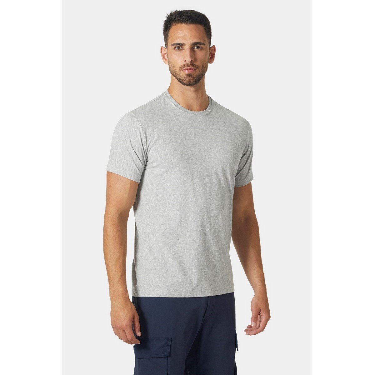 Helly Hansen Workwear Kensington T-Shirt - Grey Melange - XXL Price Comparisons | Compare The Build