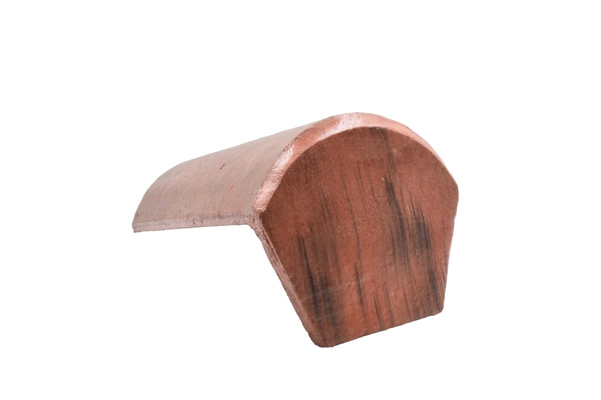 Sandtoft Concrete Half Round Ridge with Block End 457mm - Rustic Price Comparisons | Compare The Build