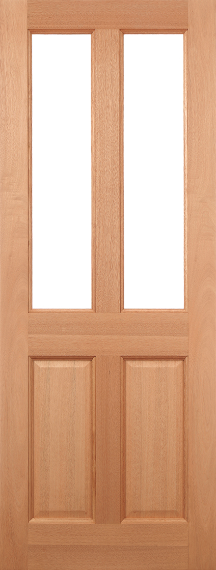 LPD Malton 2P 2L Unglazed M&amp;T External Door 2135 x 915mm Unfinished Hardwood Price Comparisons | Compare The Build