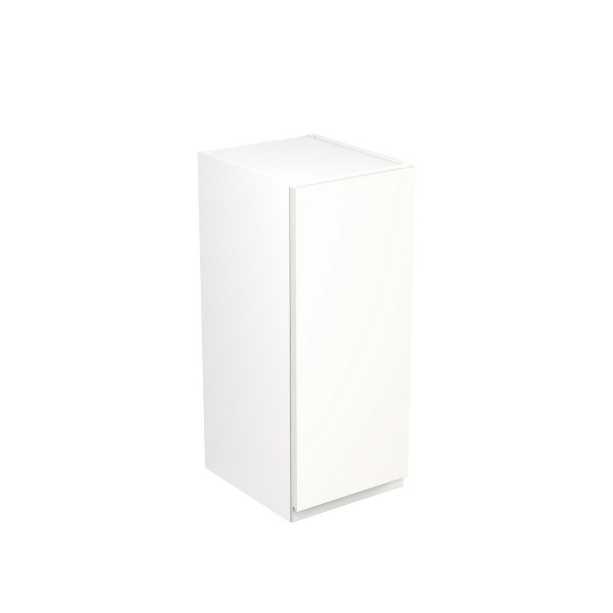 KitchenKit Flatpack J-Pull Wall Cabinet 300mm - Ultra Matt White Price Comparisons | Compare The Build