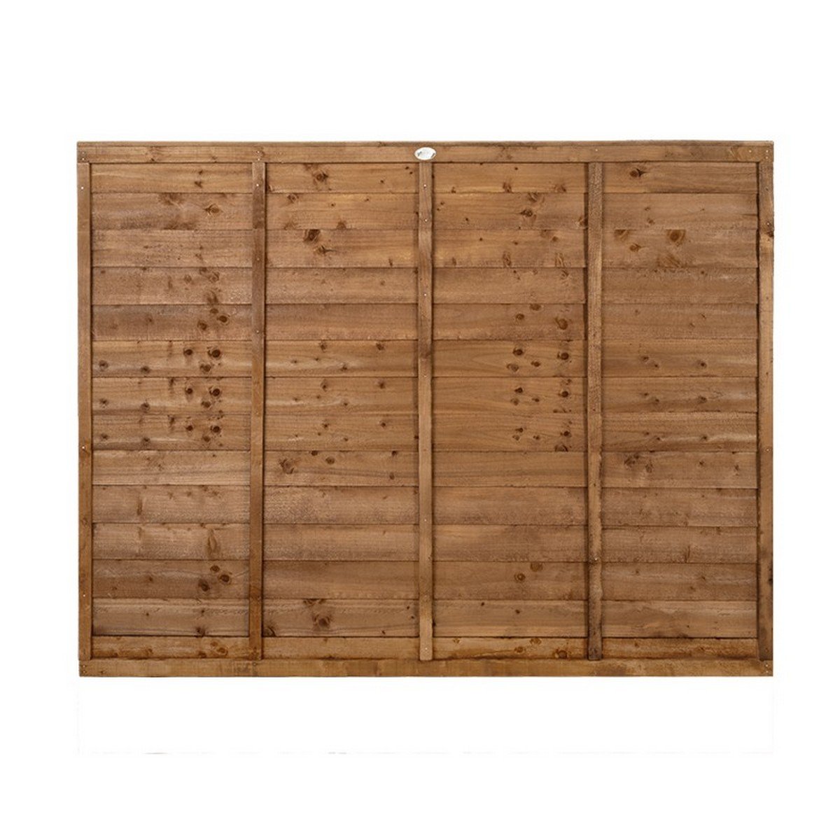 Forest Pressure Treated Superlap Fence Panel 6ft x 5ft (1.83mtr x 1.52mtr) Brown - Pack of 5 Price Comparisons | Compare The Build