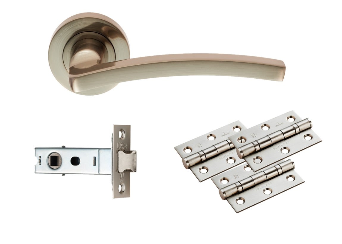 Carlisle Brass Tavira Lever on Rose Latch Pack - Satin Nickel Price Comparisons | Compare The Build