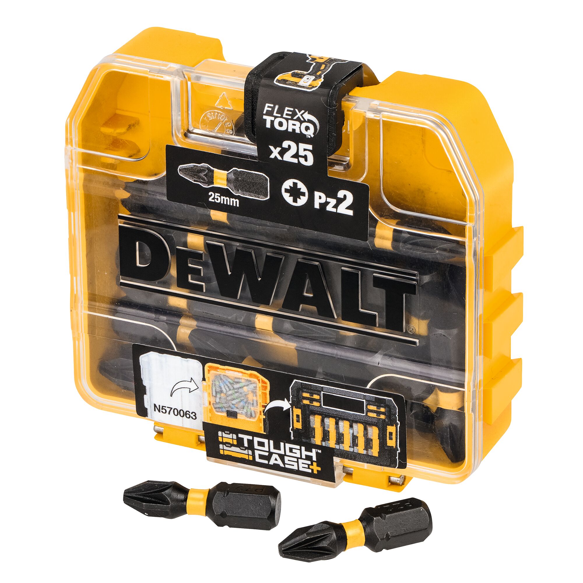 Dewalt Extreme FLEXTORQ Small Bulk Storage PZ2 Impact Bit Set (25 Piece Set) Price Comparisons | Compare The Build