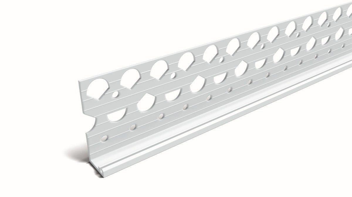 Plaster Stop Bead 15x45mm x 2.5m - PVCu Price Comparisons | Compare The Build