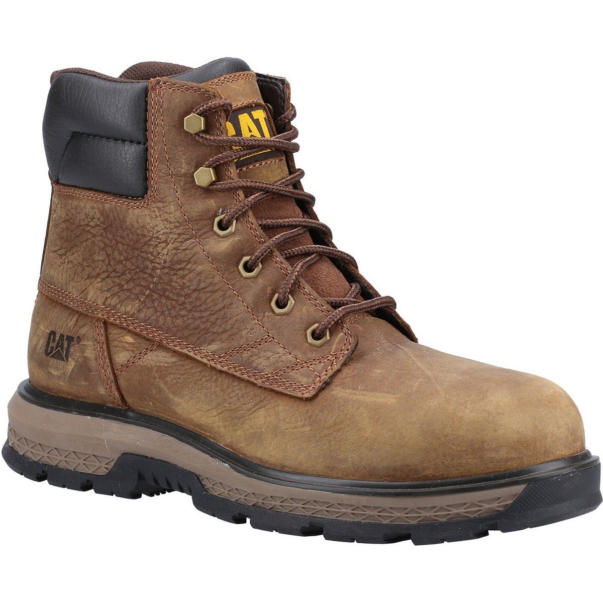 Caterpillar Exposition Safety Boot - Brown - Size 8 Price Comparisons | Compare The Build