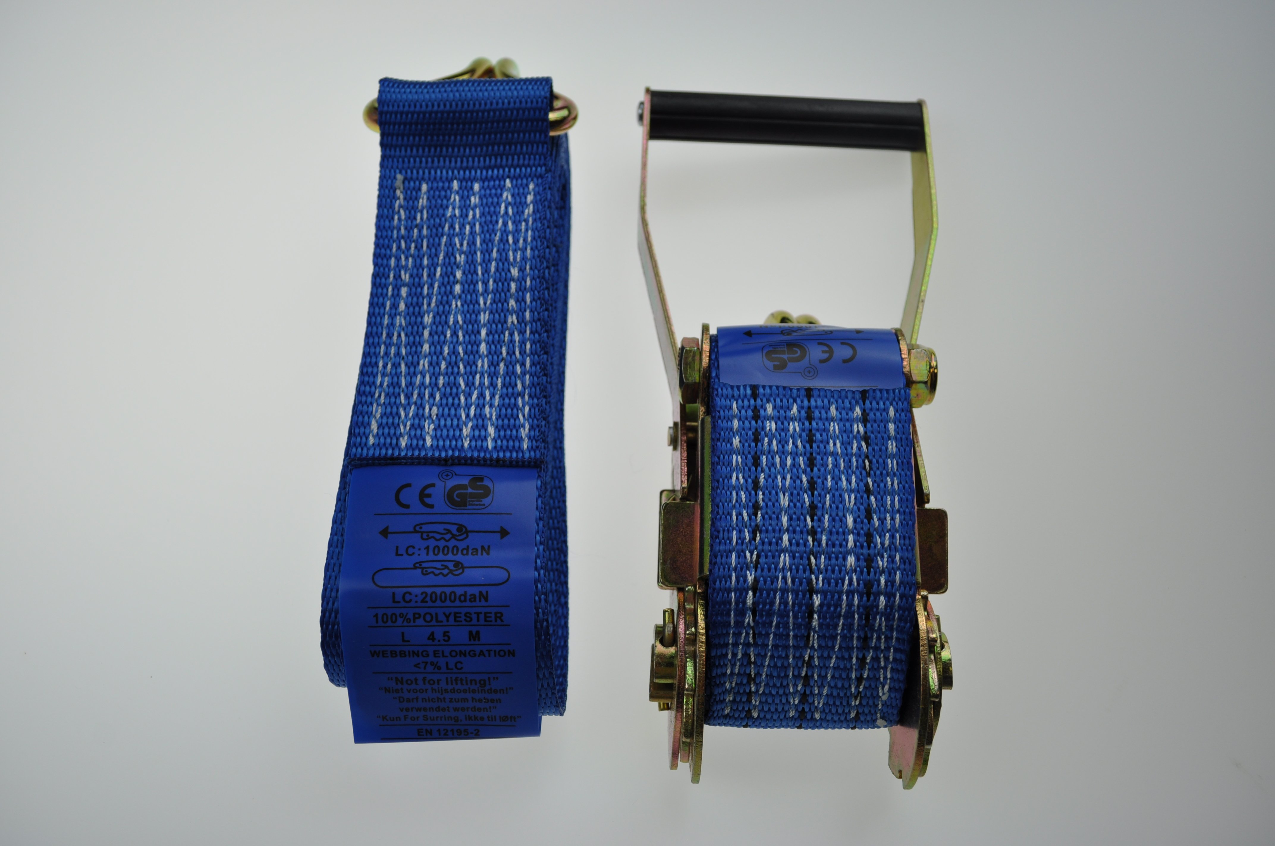 Warrior Ratchet Strap 50mm x 5mtr x 2000kg BP Blue Price Comparisons | Compare The Build